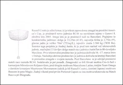 PORTOROŽ CUP - MATCH RACE RC 44
